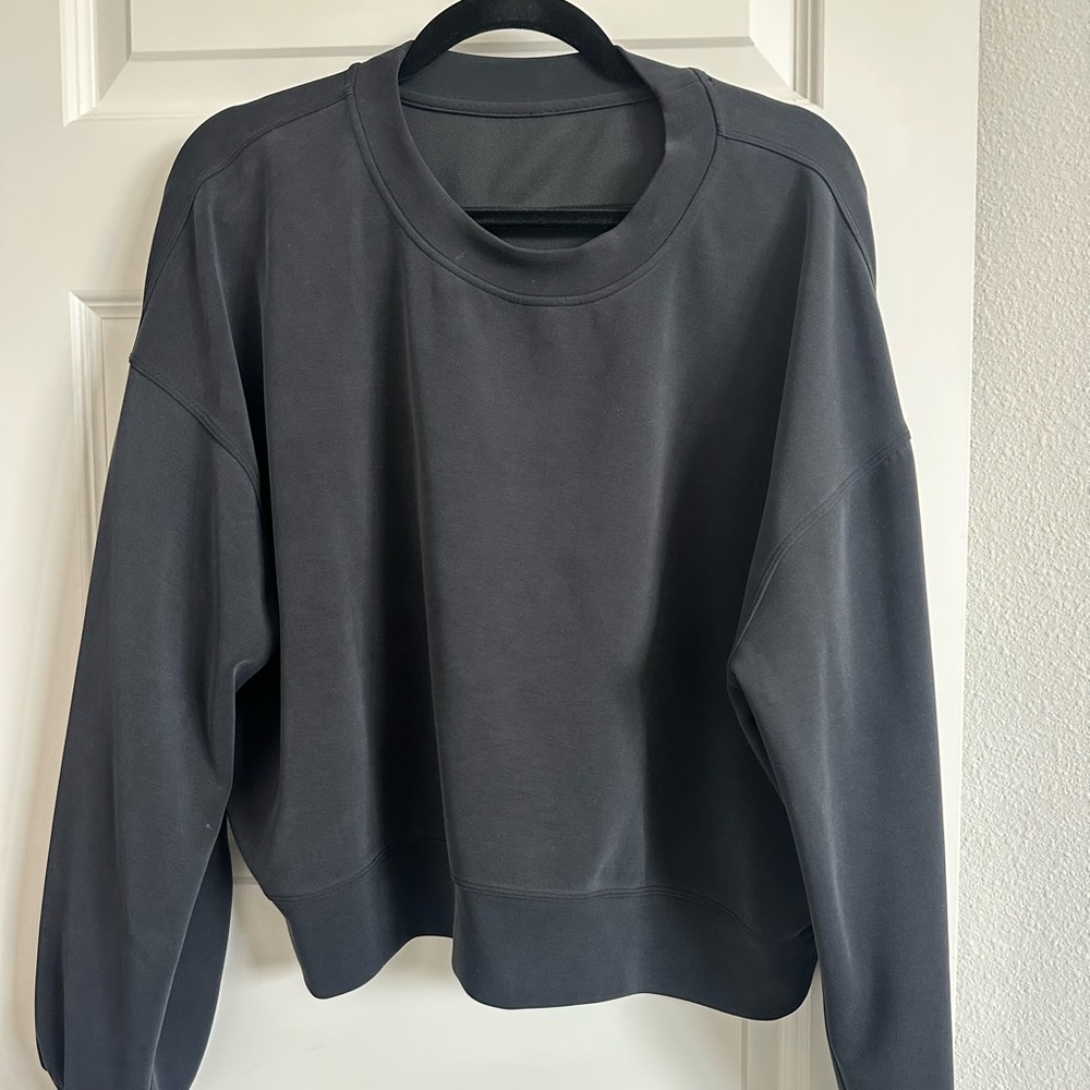 Lululemon Softstreme Perfectly Oversized Cropped Crew